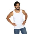 thumbnail image 2 of MeMoi 2 Pair Men's Sleeveless Cool Cotton Stretch Crewneck Tank Undershirts - Mens - Male, S, White, 2 of 9