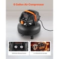 thumbnail image 2 of 6 Gallon Air Compressor 1.7HP 2.3CFM @ 90PSI & 150PSI Max Working Pressure, 2 of 6