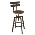 thumbnail image 3 of Amisco Rawdon Adjustable Barstool, 3 of 7