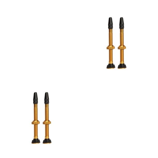 Yuarrent 2 piezas 60mm válvula de neumático sin cámara accesorios de válvulas de neumático piezas de repuesto Type6 NO6 Yuarrent CBP471116