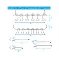 thumbnail image 2 of （80 Pieces）Pegboard Hooks Tool Holder with Bins, Dowel Locks, for Organizing Various Tools, 2 of 5