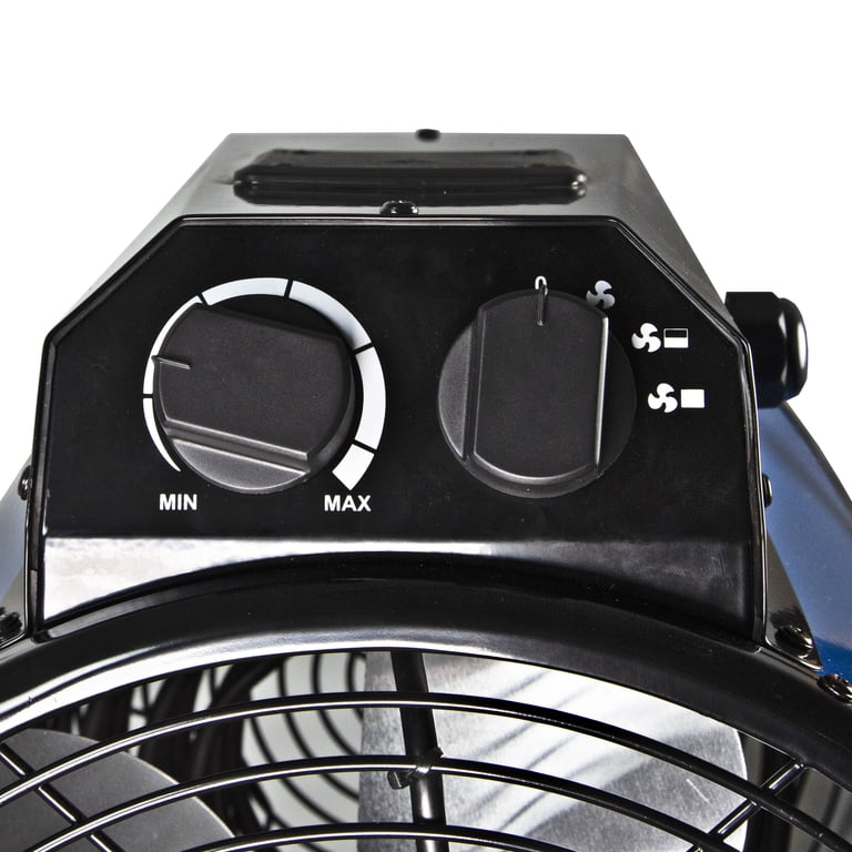 Comfort Zone 10,000-Watt/240-Volt Hard Wired Portable Industrial Heater,  NEMA 6-50R Receptacle, Steel body with Adjustable Tilt Angle, Adjustable  Thermostat, u0026 Overheat Protection - Walmart.com