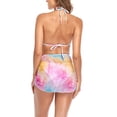 thumbnail image 4 of Traje de baño cómodo dividido para mujer Traje de tres piezas estampado Bikini de playa europeo y americano OAVQHLG3B Store  lin121212, 4 of 4