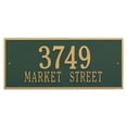 thumbnail image 1 of Whitehall 1325GG Hartford - Estate Wall - Two Line- Green/Gold, 1 of 1