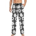 thumbnail image 3 of GZHJMY Elephant Pajama Pants for Men, Lounge Pants Lightweight Men Pajama Bottoms with Drawstring Pockets, Christmas New Year Birthday Gifts, Small, 3 of 6