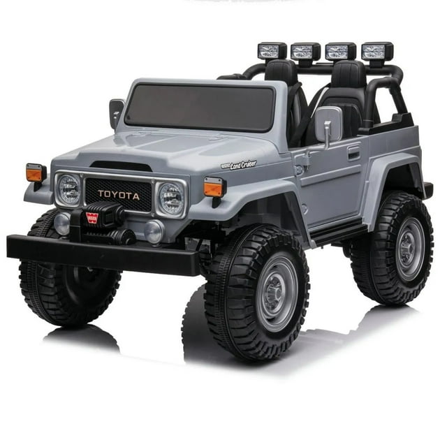 24V Toyota FJ-40 2 Seater Kids Ride On Car 4x4 with Remote Control