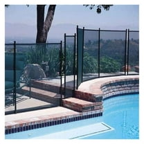 GLI Pool 30-0410-BLK Inground Removable Safety Fence