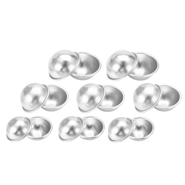 Moldes de aleación de aluminio hechos a mano para bombas de baño, herramientas para hacer pasteles con gas