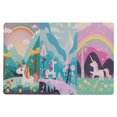 thumbnail image 1 of Plastic Placemat Unicorn With Rainbow - Set of 12, 1 of 3