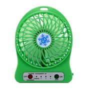 Baohd Mini Electric Fan Home Office desktop fan Rechargeable Portable Outdoor Mute Desktop Handheld Cooling Fan