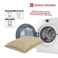 thumbnail image 4 of Majestic Pet Solid Color Super Value Dog Bed Machine Washable Khaki Medium 28" x 35" x 7", 4 of 5