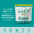 Designer Wellness, Designer Whey, Natural Whey Protein Powder with
