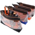 thumbnail image 1 of Juego de bolsas para herramientas WELKINLAND, transparentes, 4 piezas de 13 pulgadas con cremallera, 1 of 8