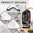 thumbnail image 4 of HELLHERO Handle Kitchen Blender Dust Covers Multifunctional Polyester for Kitchen Use, American Eagle Pride, 4 of 6