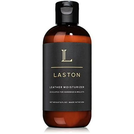 Laston Leather Conditioner & Moisturizer 8 Oz | Cleans and Protects Handbags, Purses, and Wallets | Non-Darkening Formula For Luxury