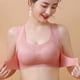 thumbnail image 2 of Sujetador Inalámbrico De Encaje Sin Costuras Ropa Interior Femenina Mariposa Talla Grande Corrección Push up Dos En Uno, 2 of 5