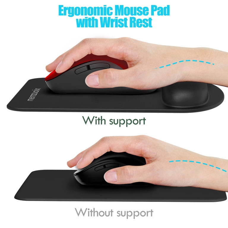 HALOKIN Mouse Pad with Memory Foam Wrist Support photo 4