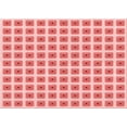 thumbnail image 1 of Ahgly Company Machine Washable Indoor Rectangle Transitional Pink Area Rugs, 5' x 8', 1 of 7