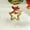 A, variant on YingYouFu Christmas Decoration Birthday Cake Decoration Insert with Santa Claus Tree Wreath 3D Ornaments for Festive Baking and Party Decor