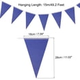 thumbnail image 2 of 1 Pcs 50 Feet Blue Pennant Banner Flags String Triangle Hanging for Festive, Wedding, Birthday Party Decorations, 2 of 6