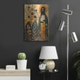 thumbnail image 6 of Luxe Metal Art 'Divine Light Of Jesus Christ'  by Doron David Metal Wall Art, 16" x 24", 6 of 9