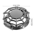 thumbnail image 6 of OUNONA Universal Stop Button Cover Metal Material Black Easy Installation Car Accessories, 6 of 7