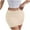 Beige, variant on Mini Skirts Skorts for Women Mid Waisted Stretch Summer Skorts Sexy Pencil Bodycon Skirts Y2k Streetwear