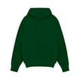thumbnail image 4 of ZUKMRJPC Men's Hoodies Pullover Casual Fashion Long Sleeve Drawstring Fleece Sweatshirt Solid Color Tops with Kangaroo Pocket, 4 of 4