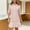 Pink, variant on Antqov Sweater Dress for Women, Solid Color Patchwork Crewneck Pullover Long Sleeve Knit Sweater Dresses, Fall Winter Stylish Loose Comfortable Casual Dress