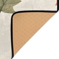 thumbnail image 3 of Yayeee Area Rugs for Living Room 5.2'x4' Non Slip Washable Bedroom Floor Carpet, Green Autumn Leaves, 3 of 5