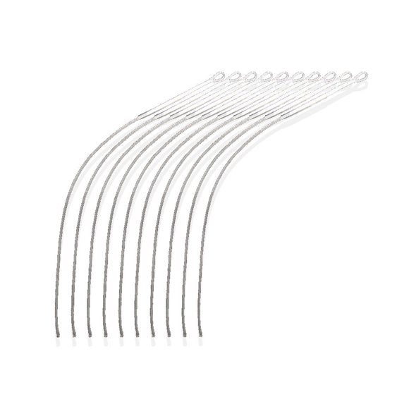 Lot de 10 Connecteurs de Pêche en Nylon pour Extérieur, Accessoires de Ligne de Mouche, Équipement de Marquage, Remplacement Blanc 50LB