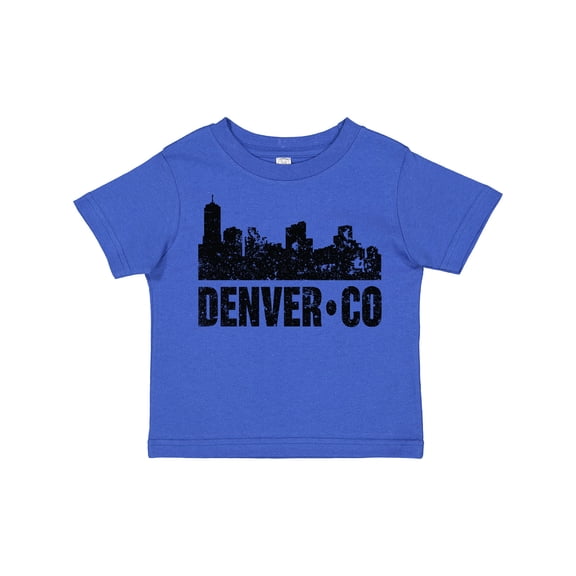 Inktastic Denver Colorado Skyline Grunge Boys or Girls Toddler T-Shirt