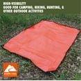 thumbnail image 2 of Ozark Trail Emergency Survival Camping Blanket, Orange, 0.99 lb, 2 of 7