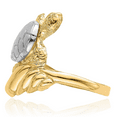 thumbnail image 3 of 14K Solid Yellow Gold Sea Turtle Ring, 3 of 10