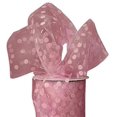 thumbnail image 2 of Pink Polka Dot Tulle Decor - 6" x 25 Yards, Valentine's Day, Wreath, 2 of 2