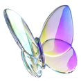 thumbnail image 4 of Estatuilla de mariposa de cristal, estatua de mariposa de cristal, estatua de animal para sala de estar, oficina, entrada, decoración del gabinete Vistoso, 4 of 8