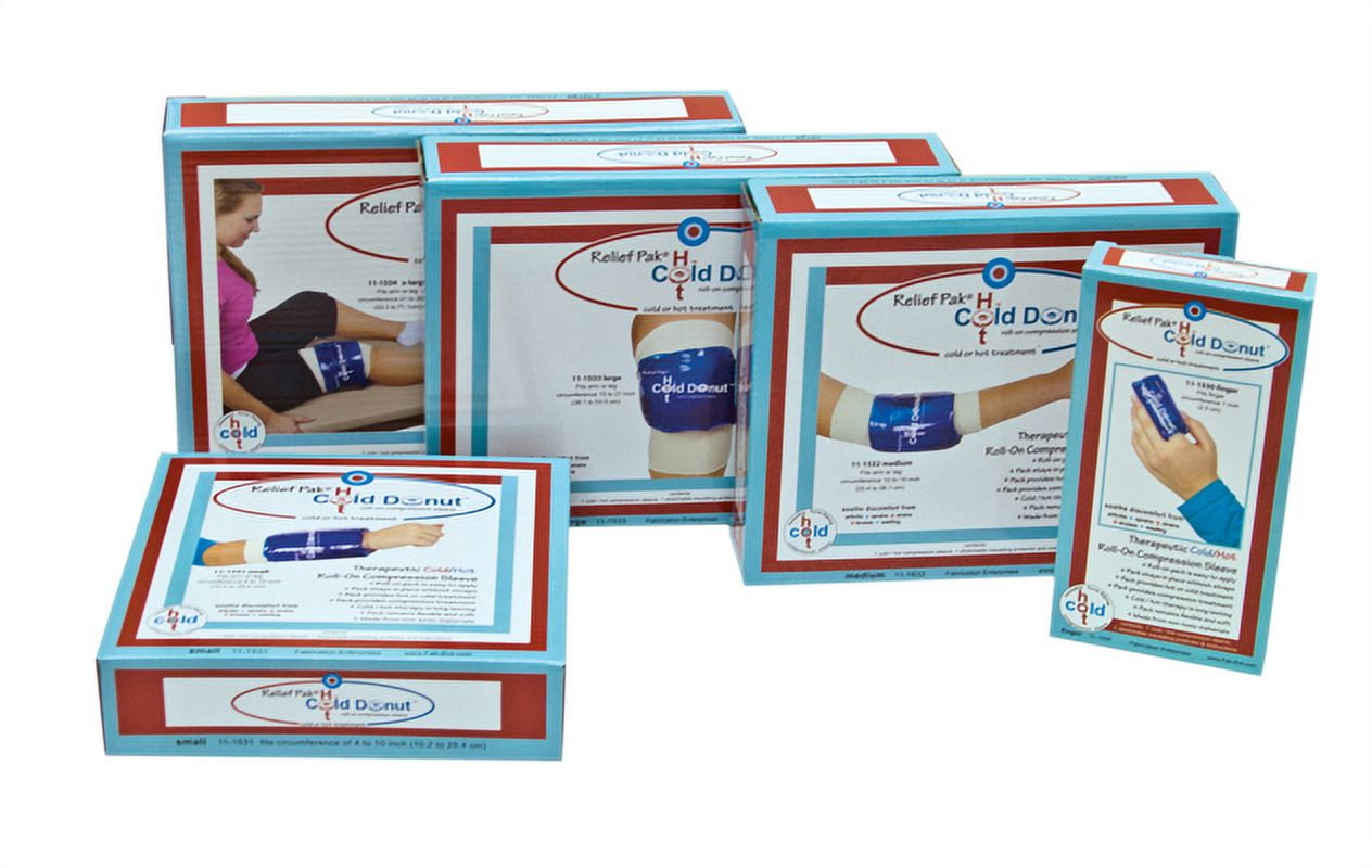 Relief Pak cold-hot Donut compression sleeve, x-large, 10/case