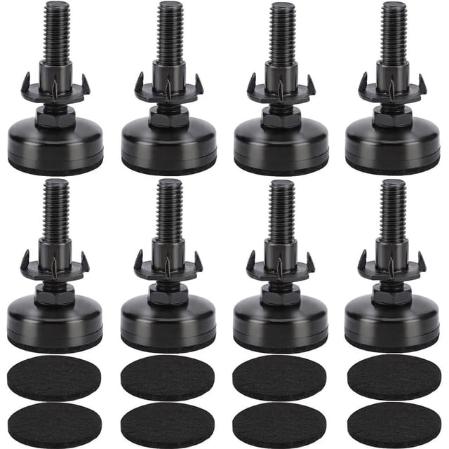 Pies ajustables de 3/8"-16 (8 piezas)