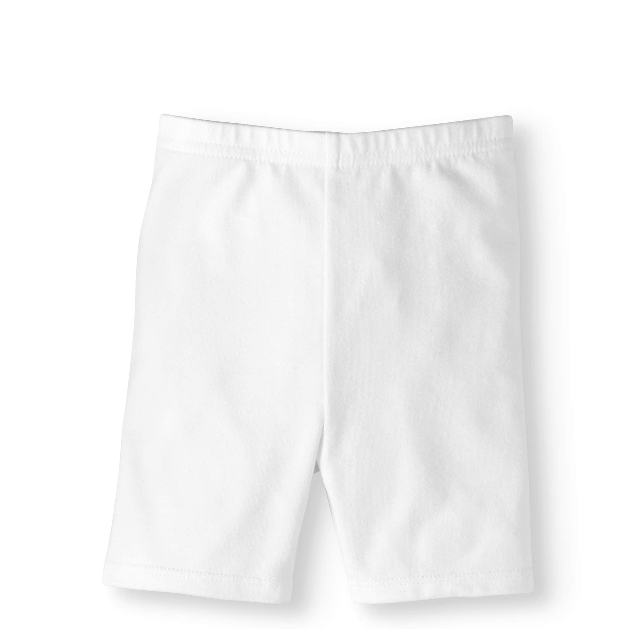 white biker shorts walmart