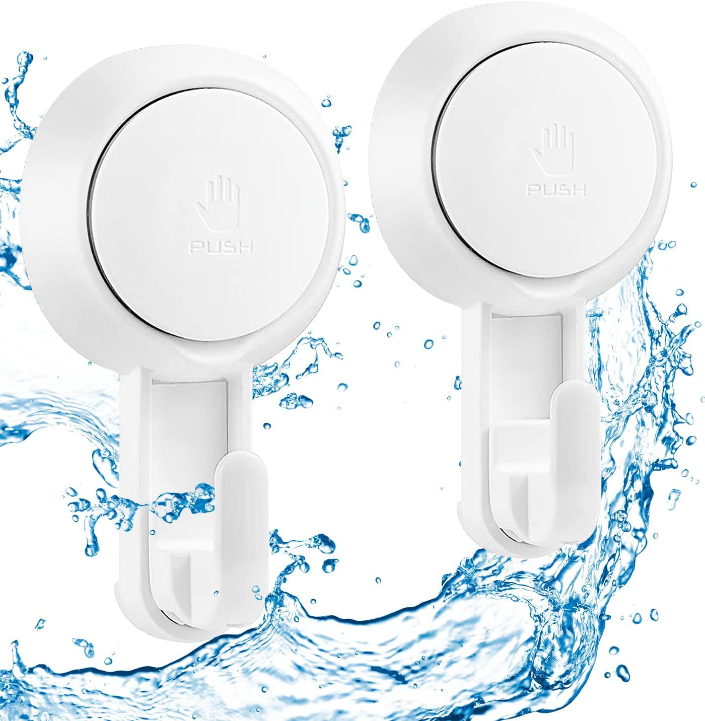 Quntis Suction Hooks Powerful Vacuum Suction Cup Hooks No Drilling No