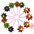 thumbnail image 4 of Shisuyan 40pcs DIY Colorful Pinwheel Plastic Small Windmill Toy Set Beautiful Windmill Toy for Kid Student Child (Random Color), 4 of 8