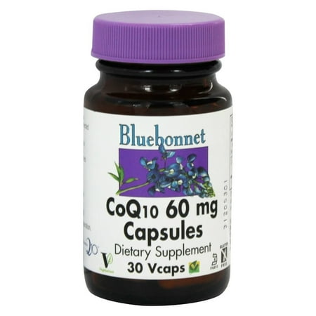 Bluebonnet CoQ10 60 mg 30 Veg Capsules