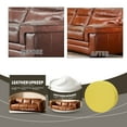 thumbnail image 1 of Leather Care Cream, Shoe Polish for Leather, Colourless Leather Grease, Leather Couch Care, Shoe Wax with Sponge, Waterproof Leather Protector, Intensive Leather Care, 1 of 9