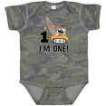 thumbnail image 3 of Inktastic First Birthday Construction Truck 1 Year Old Boys Baby Bodysuit, 3 of 5
