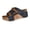 Navy, variant on Clearence Women’s Cork Wedge Buckle Sandals Summer Beach Slides with Thick Lightweight Sole Adjustable Single Strap Non-Slip Traction Comfortable Casual Outdoor Shoes