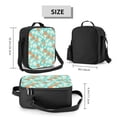 thumbnail image 2 of Disketp Cute Sloth on Floral Tree Bolsa Térmica Estampada para Almuerzo, Lonchera para Hombres y Mujeres Adultos, 2 of 7