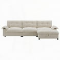thumbnail image 2 of Modern Sectional Sofa 104*60" with Multifunctional Design and Soft Cushions, 2 of 18