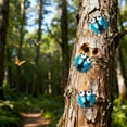 thumbnail image 5 of Whimsical Beetle Ladybug Wall Decor, Outdoor Hanging Art 2.76 inch, Weather Resistant, Fence Balcony Garden Patio Decoration, Easy Install for Nature Lovers, 5 of 6