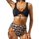 thumbnail image 2 of Bikini cómodo para mujer, traje de baño de dos piezas con estampado calado, conjunto de ropa de playa OAVQHLG3B Store  lin121212, 2 of 4