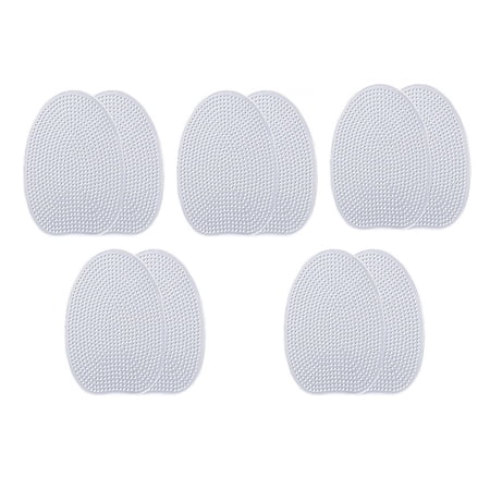 10Pcs Metatarsal Pads Forefoot Pads for Women Ball of Foot Cushion Shoe Pads